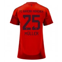 Bayern Munich Thomas Muller #25 Replica Home Shirt Ladies 2024-25 Short Sleeve